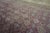 1900s Antique Large Chinese Diamond Grid Purple Baotou Knotted Runner Rug For Sale - Image 4 of 12