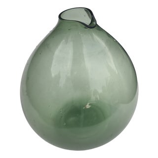 Swedish Light Green Blomkulla Bird Vase, 1960s For Sale