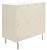 Genevieve 3 Drawer Dresser - Cream/White Washed For Sale - Image 9 of 9