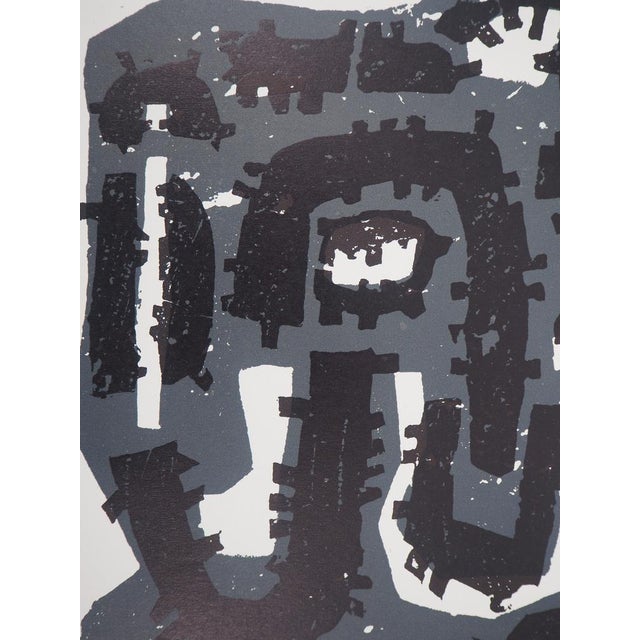 Raoul UBAC (1910-1985) Composition Original wood engraving On wove paper, 24 x 31 cm (approx. 9 x 12 inches) Excellent...