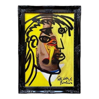 Abstract Portrait, Peter Keil, Berlin For Sale