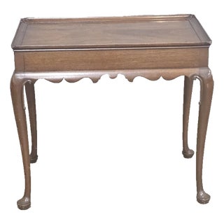 Kittinger Colonial Williamsburg Collection Mahogany Queen Anne Tea Table Cw-8 For Sale