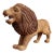 Huge Vintage Lion in Style of Mario Lopez Torres Wicker Rattan VTG Art For Sale