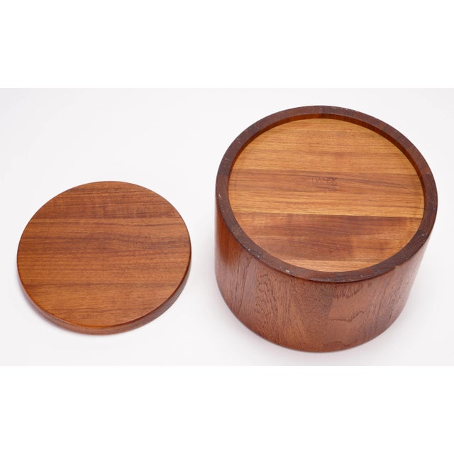 Mid 20th Century Mid-Century Modern Teak Ice Bucket by Jens Quistgaard for Dansk For Sale - Image 5 of 10