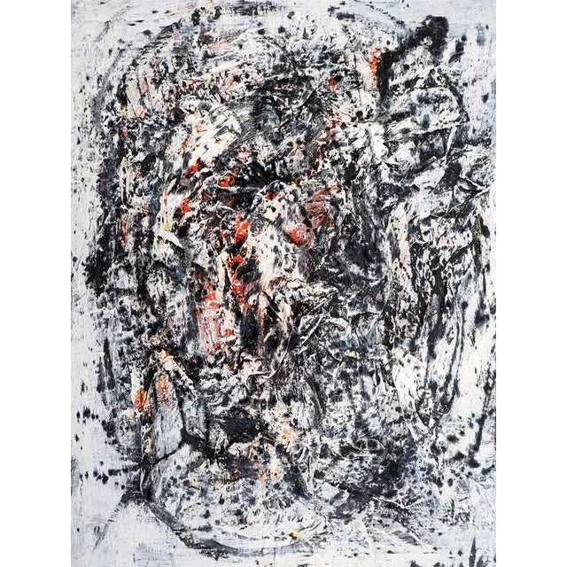 Modern Dyap Guler, The Condemned, Mixed Media on Canvas For Sale - Image 3 of 8