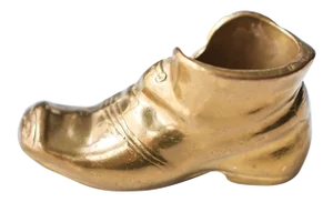 Vintage Solid Heavy Brass Boot