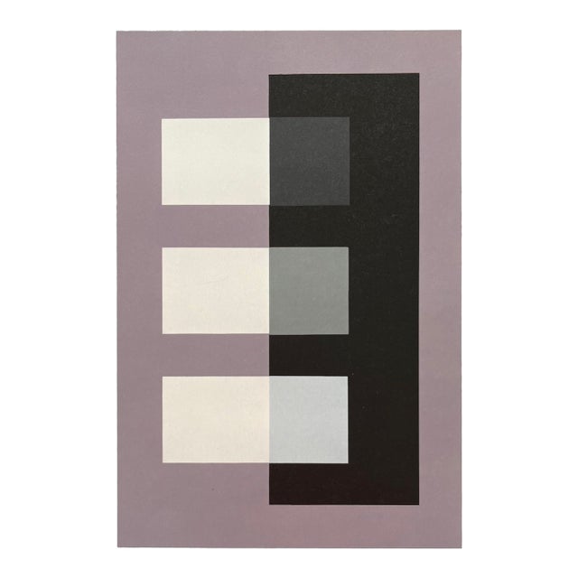 2009 Josef Albers the Interaction of Color Plate Xv-2 For Sale