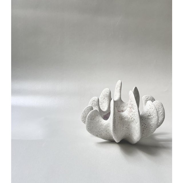 Ceramic Ceramic Coral Bowl by N'atelier For Sale - Image 7 of 16