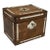 Anglo-Indian Inlaid Hardwood Humidor Attributed to Vizagapatam, 19th Century For Sale