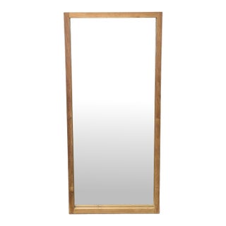 Crate & Barrel Linea Li Floor Mirror For Sale