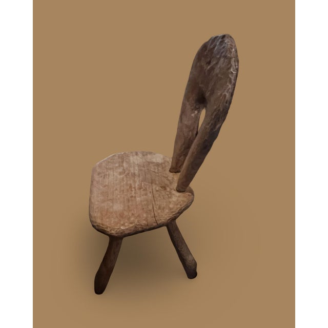Brutalist 1960s Alexandre Noll Style Sculptured Chair For Sale - Image 3 of 5