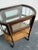 Vintage Regency Vitrine Bar Cart For Sale - Image 10 of 12