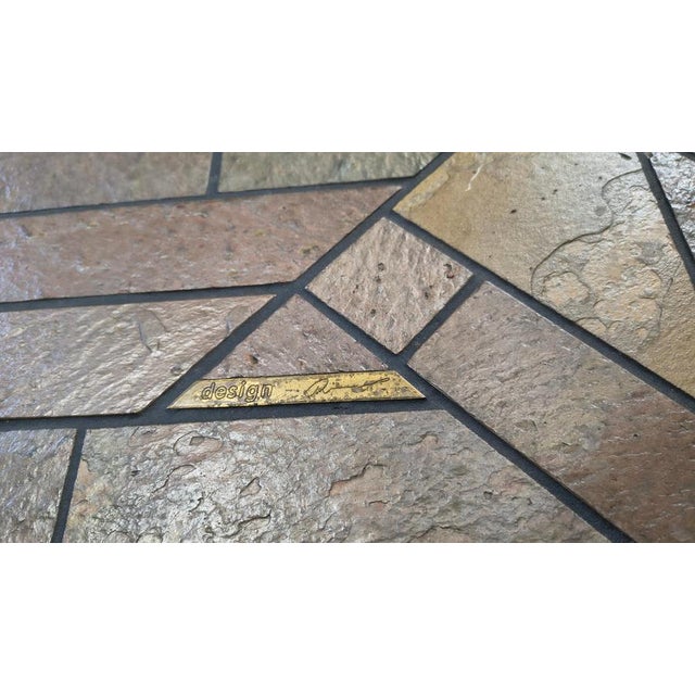 Brutalist Coffee Table in the style of Paul Kingma, 1980s For Sale - Image 3 of 13