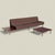 George Nelson for Herman Miller Mid-Century Sofa System With Side Tables For Sale - Image 10 of 15