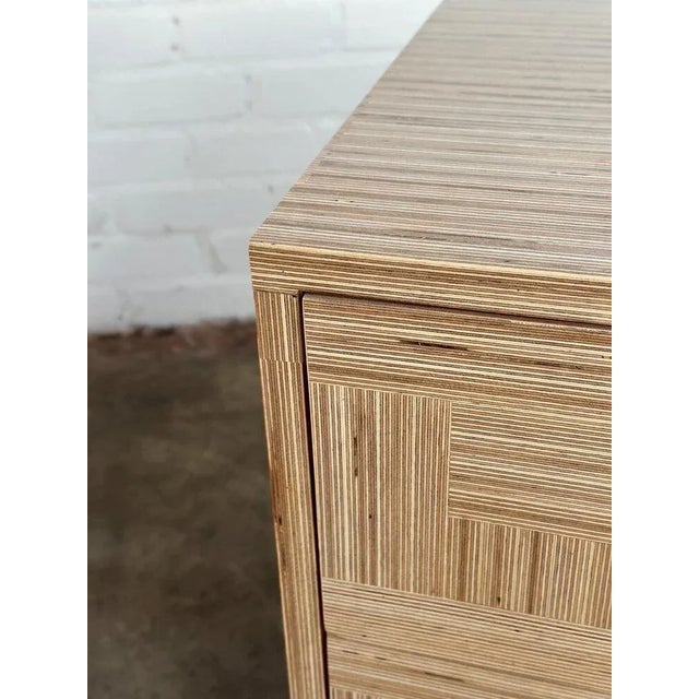 Mid 20th Century Mid 20th Century Custom Baltic Birch Dresser -Handcrafted For Sale - Image 5 of 11