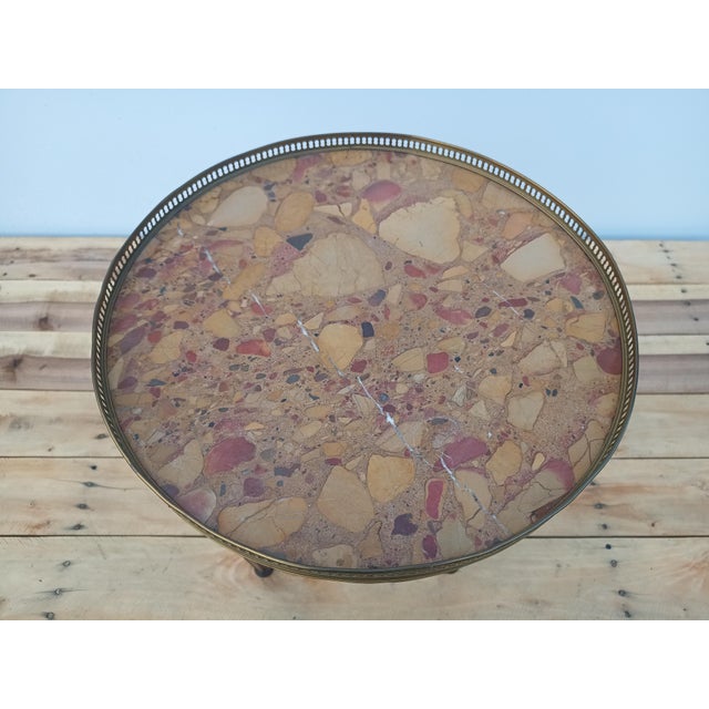 1950s French Louis XVI Style Bouillotte Table For Sale - Image 11 of 15