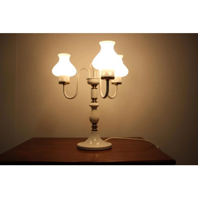 Mid-Century Table Lamp from Drukov, 1970s For Sale - Image 6 of 8