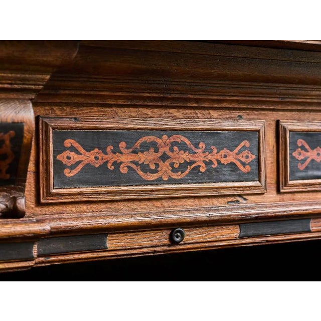 17th Century Renaissance Dutch Cabinet For Sale - Image 11 of 11