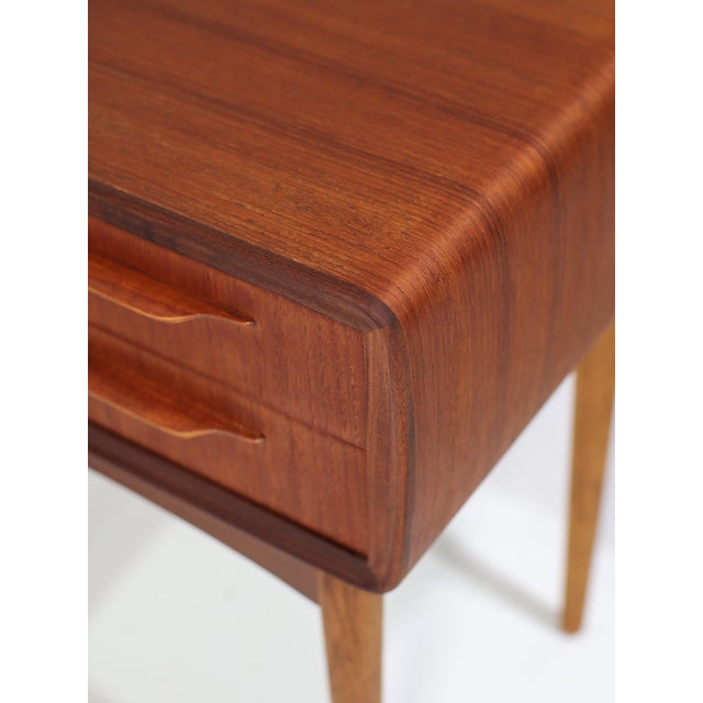 Mid-Century Modern Nightstands in Teak by Johannes Andersen for Silkeborg, Denmark, 1960s, Set of 2 For Sale - Image 3 of 18