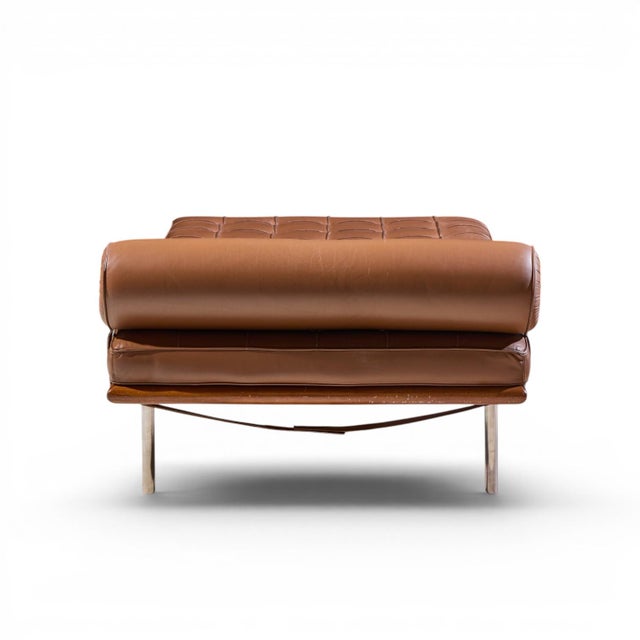 Knoll Mies Van Der Rohe for Knoll Mid Century Barcelona Daybed Chaise For Sale - Image 4 of 10