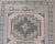 Early 20th Century Vintage Turkish Oushak Rug With Geometric Medallions in Soft Green For Sale - Image 5 of 10