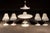 Mid 20th Century MCM "Tulip" Dining Set With Pendant Light After Eero Saarinen For Sale - Image 5 of 18