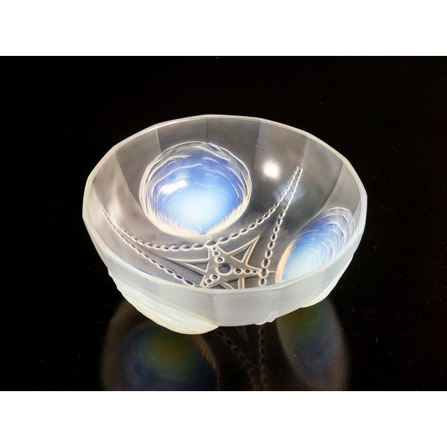 Art Deco Sabino Vase in Iridescent Glass by Ernest Marius, 1930s For Sale - Image 8 of 8