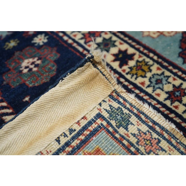 Antique Caucasian Shirvan Rug 3’3" X 4’5" For Sale - Image 10 of 10