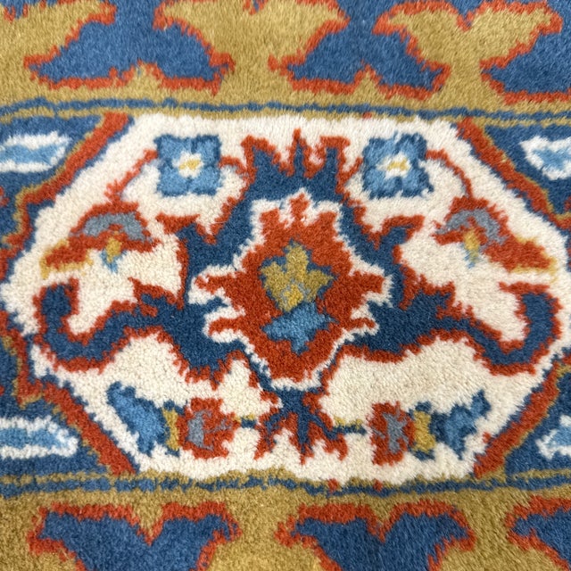 4ft 1in × 5ft 10in Genuine Agrippa Handwoven Area Rug For Sale - Image 12 of 12