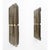 2000 - 2009 Modern Brass and Textured Murano Glass Wall Lights, Italy, 2000, Set of 2 For Sale - Image 5 of 11