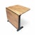 A beautifully designed drop-leaf coffee table by Ercol , crafted in solid elm with a sculptural base and gently rounded...