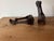 Vintage Custom Forged Iron and Copper Western Horse Saddle Stirrups, Set of 2 For Sale - Image 4 of 9