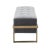 Fiona Velvet Upholstered Bench For Sale - Image 4 of 5