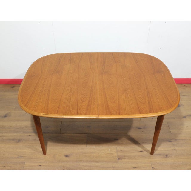 Mid Century Modern in the Style of Skovmand and Anderson Teak Danish Extending Dining Table For Sale - Image 10 of 15