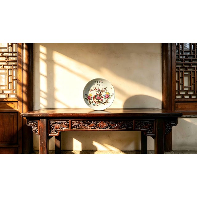 W-26cm,H-3cm Experience the beauty and elegance of Chinese history with our Chinese Vintage Porcelain Handcrafted with...