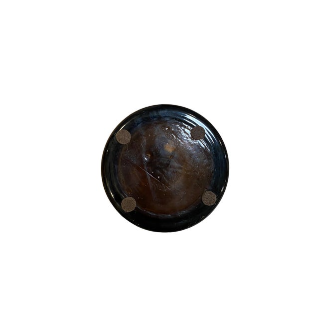 Smokey Glass Bottle Large For Sale - Image 4 of 4