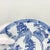 Early 20th Century Early 20th Century Victoria Ironstone Flow Blue and White Chinoiserie Trinket Dish or Catchall Bowl For Sale - Image 5 of 6