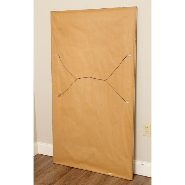 Vintage Floral Floor Length Mirror Chairish