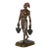 French Orientalist Bronze Sculpture of Tunisian Water Carrier by Marcel Debut For Sale