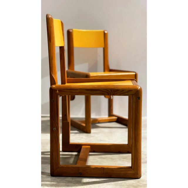 Mid-Century Modern Set of French Chairs by André Sornay, 1950s For Sale - Image 3 of 16