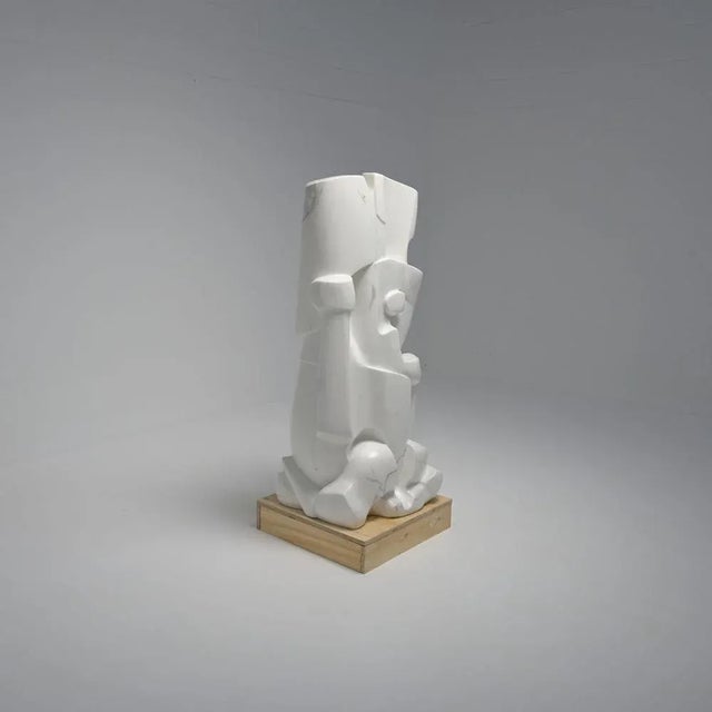 Jan Keustermans, Requiem 4 Abstract Sculpture, Marble For Sale - Image 6 of 18