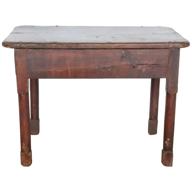 French Provincial Louis XIII Style Walnut Side / Work Table For Sale - Image 13 of 13