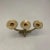 Gold Mid-Century Brutalist Bronze Candleholder from Michael Harjes, Germany, 1960s For Sale - Image 8 of 15