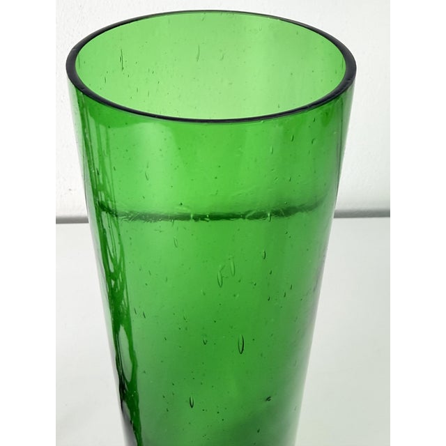 Art Deco Vase in Bronze and Murano Glass, 1940s For Sale - Image 4 of 13