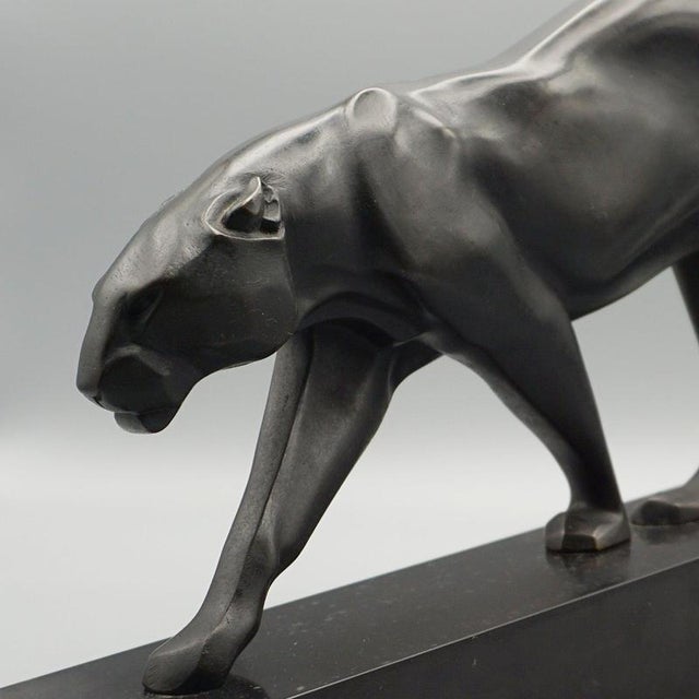 M. Prost, Panther on the March, Bronze For Sale - Image 6 of 9