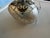 Shabby Chic 1980s Glass Heart Shaped Ornament With Silver Tones For Sale - Image 3 of 8