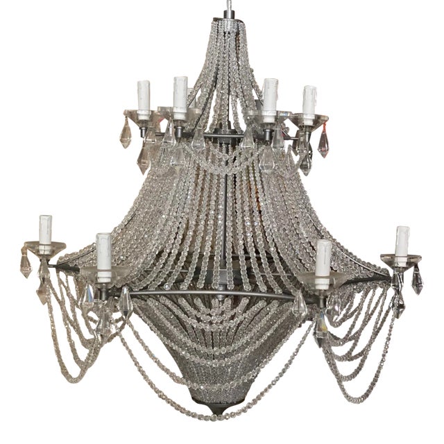 Timothy Oulton 12 Light Large Chandelier For Sale