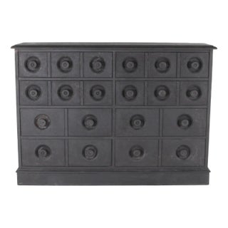 Ebonized Chest of Drawers, 1970s For Sale