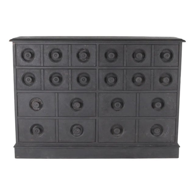 Ebonized Chest of Drawers, 1970s For Sale