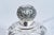 Stunning Edwardian Antique Cut Crystal Perfume Cologne Bottle Sterling Silver Lid Antique Luxury Home Vanity Dressing Table Décor For Sale - Image 4 of 16